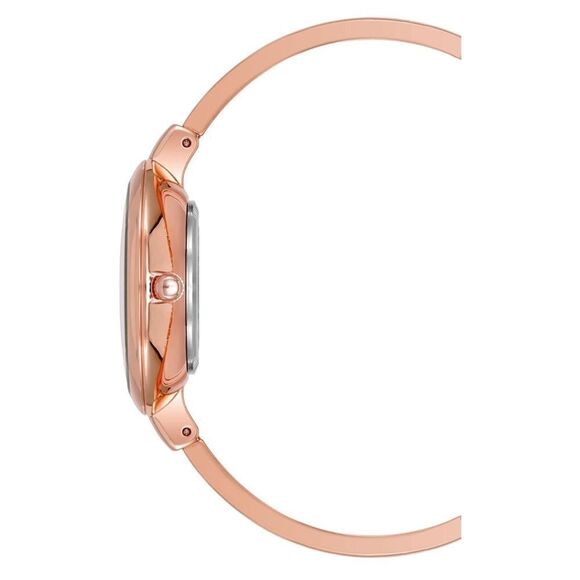 Stacking watch and bangle set - white rose gold - Picture 7 of 7